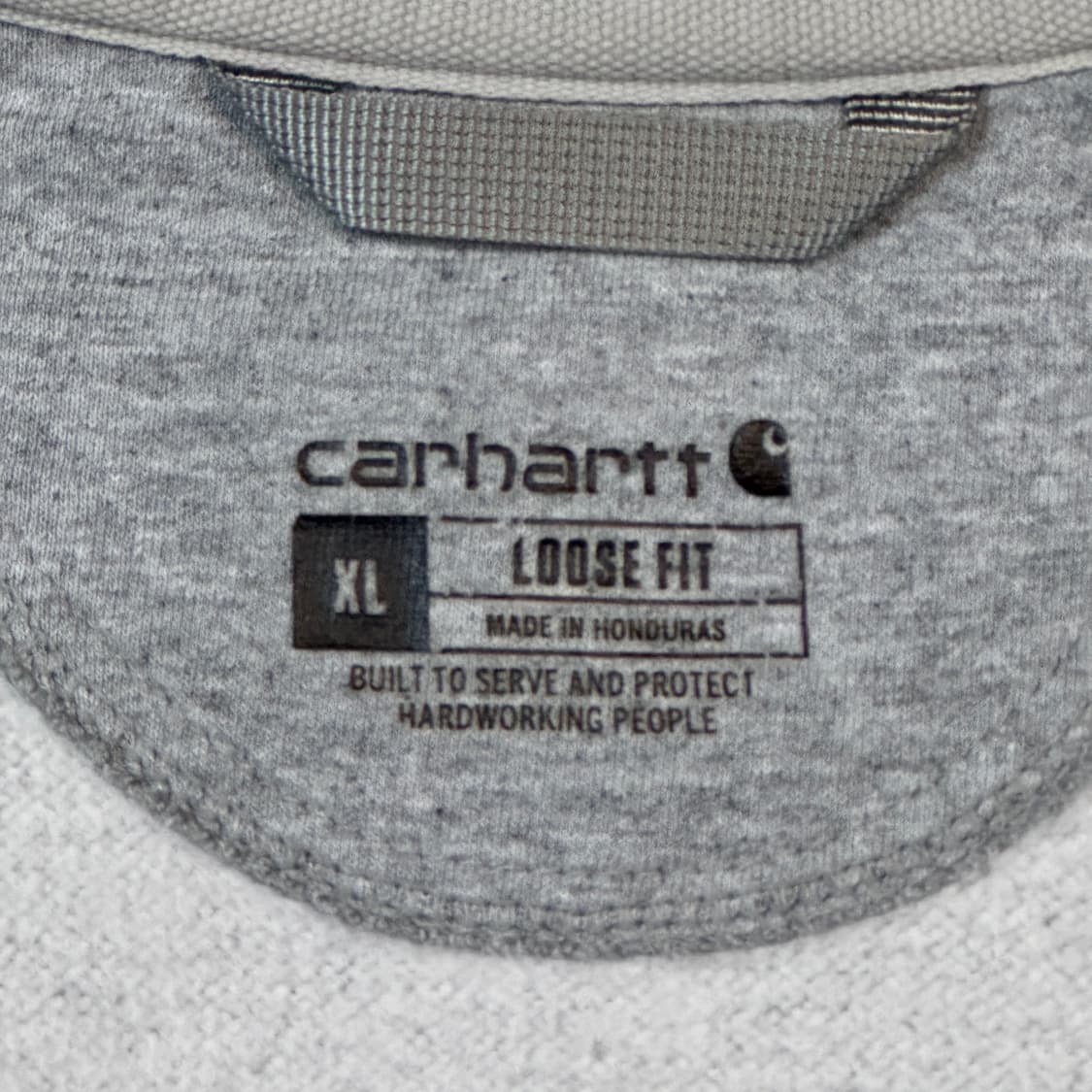 XL) 칼하트 미드웨이트 루즈핏 후드집업 그레이 상품이미지7