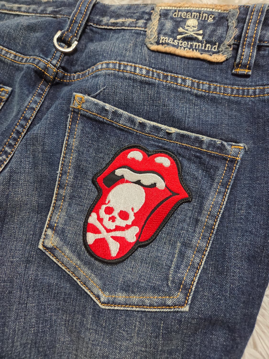 마스터마인드 재팬 데님 패치 청바지 상품이미지3
