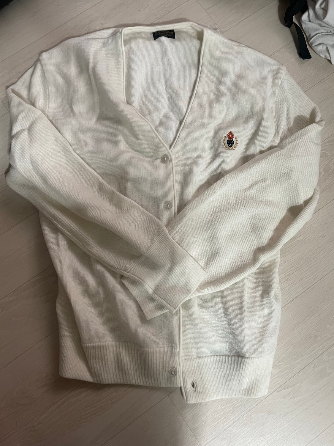 헤리티지플로스 가디건 L사이즈 화이트 정말 싸게팝니다. 상품이미지1