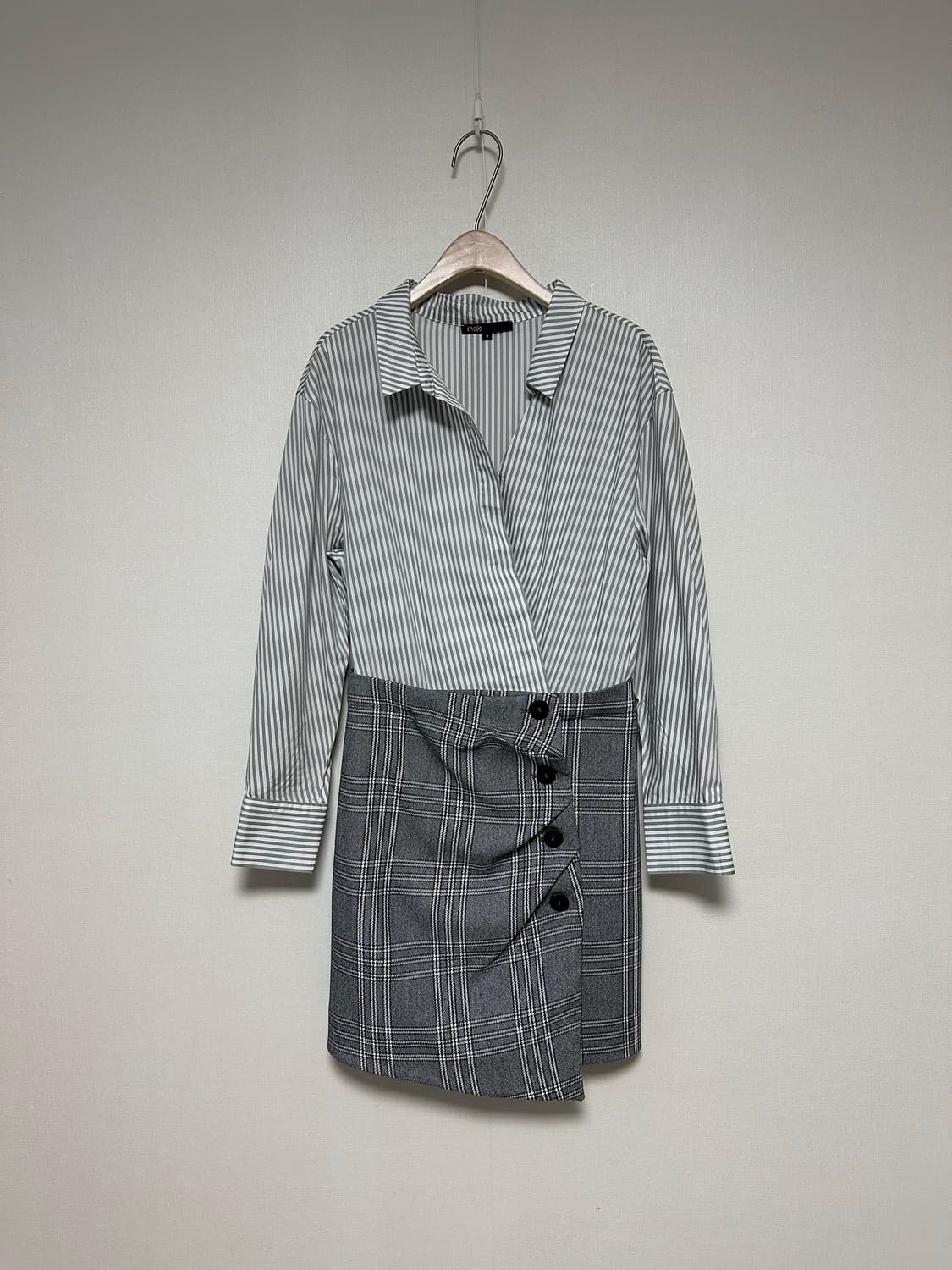 마쥬 셔츠 스커트 일체형 원피스 상품이미지1