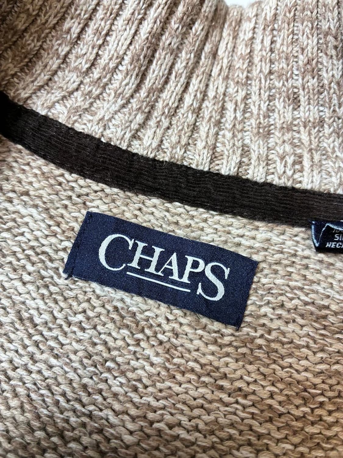 챕스 CHAPS 90's 엘보 패치 3B 니트 PN8451 상품이미지7