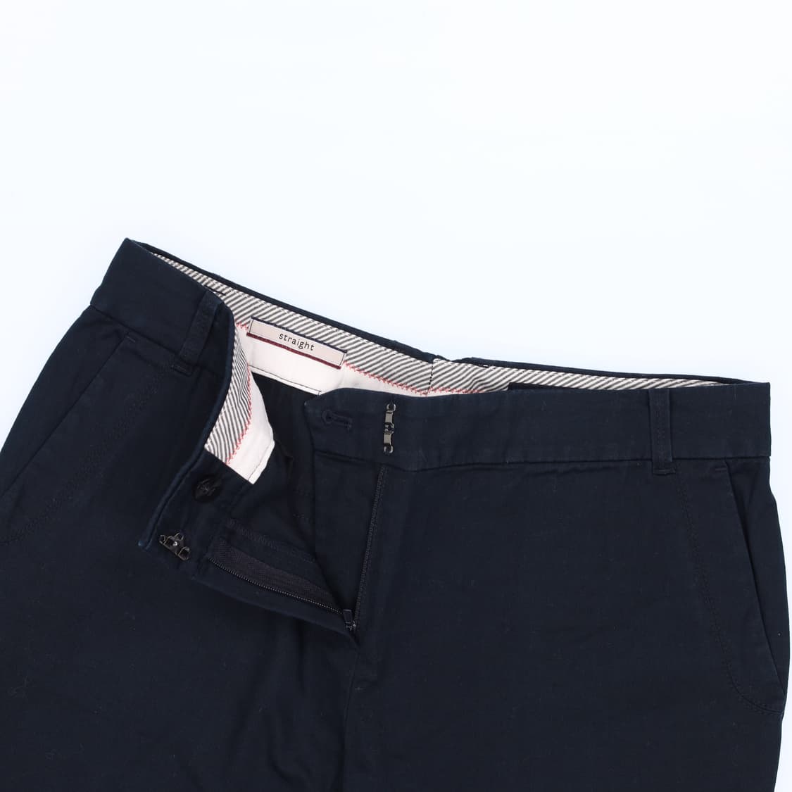 [70-94] 헤지스 네이비 일자팬츠 면바지 1209H2 상품이미지3