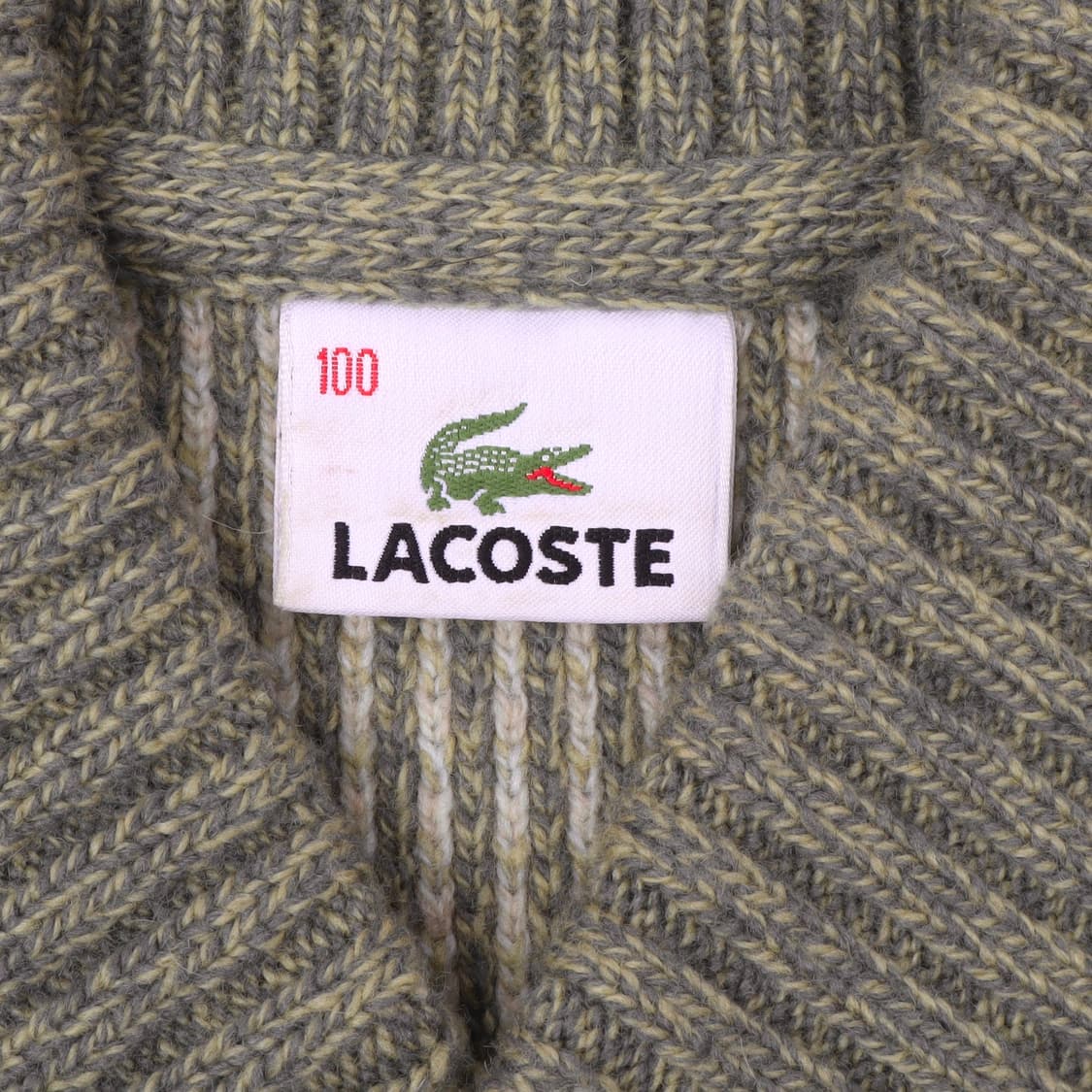 라코스테 울 숄카라 니트 스웨터 상품이미지8