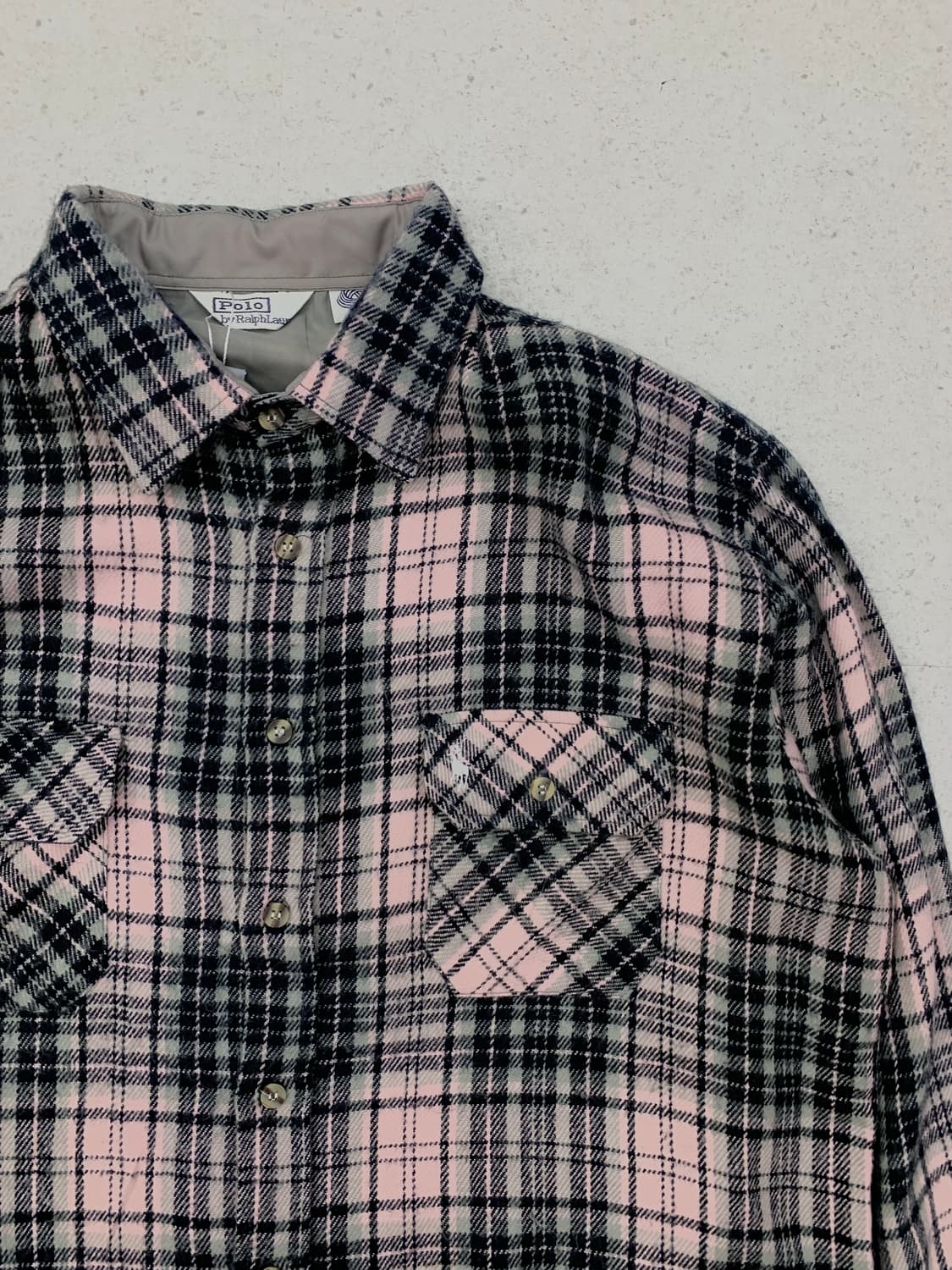 Polo 폴로 체크 셔츠 상품이미지2