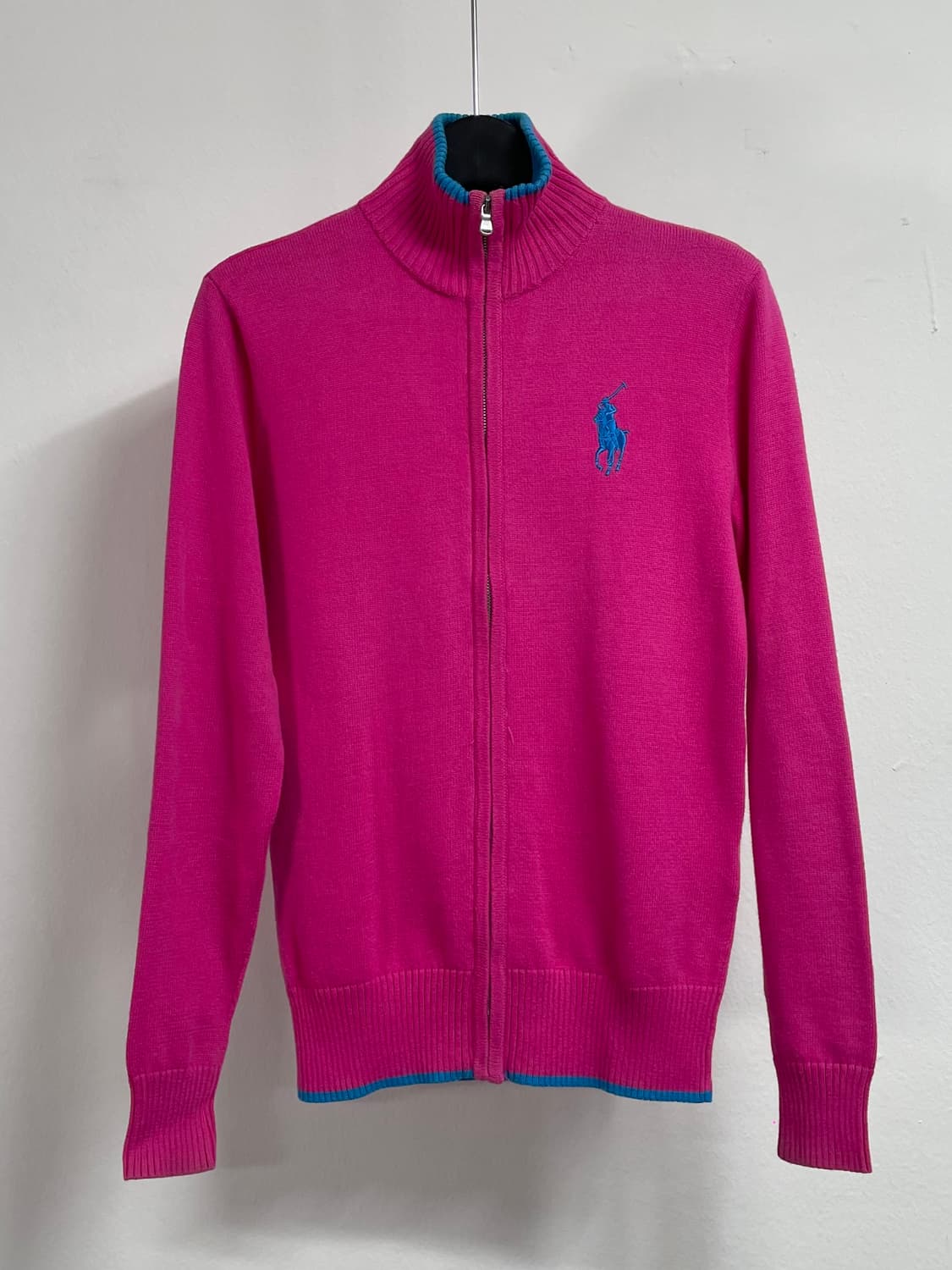 폴로 골프 핑크 니트 집업 (on.299)   상품이미지1