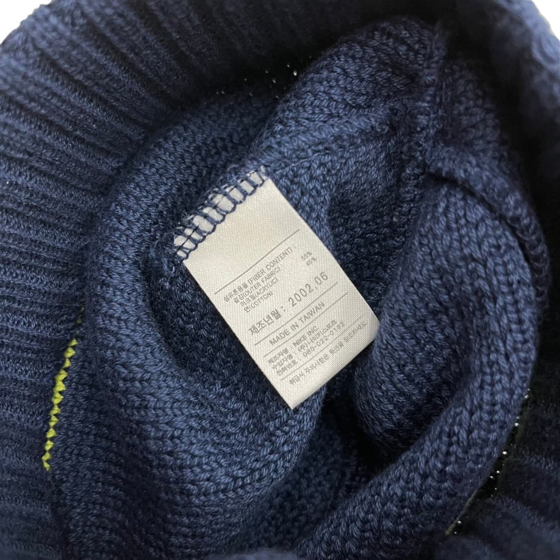 나이키 00s 스우스 스티치 네이비 비니 상품이미지6