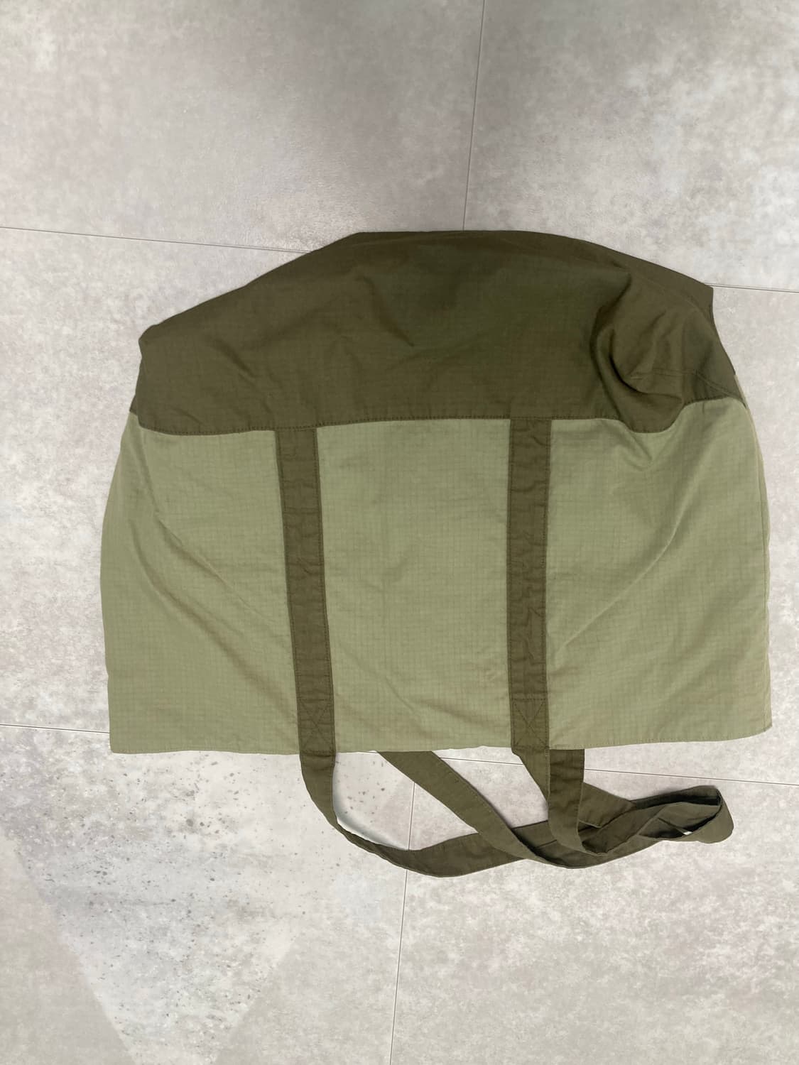 999휴머니티 AV BIG TOTE BAG 토트백  KHAKI-OLIVE 상품이미지3