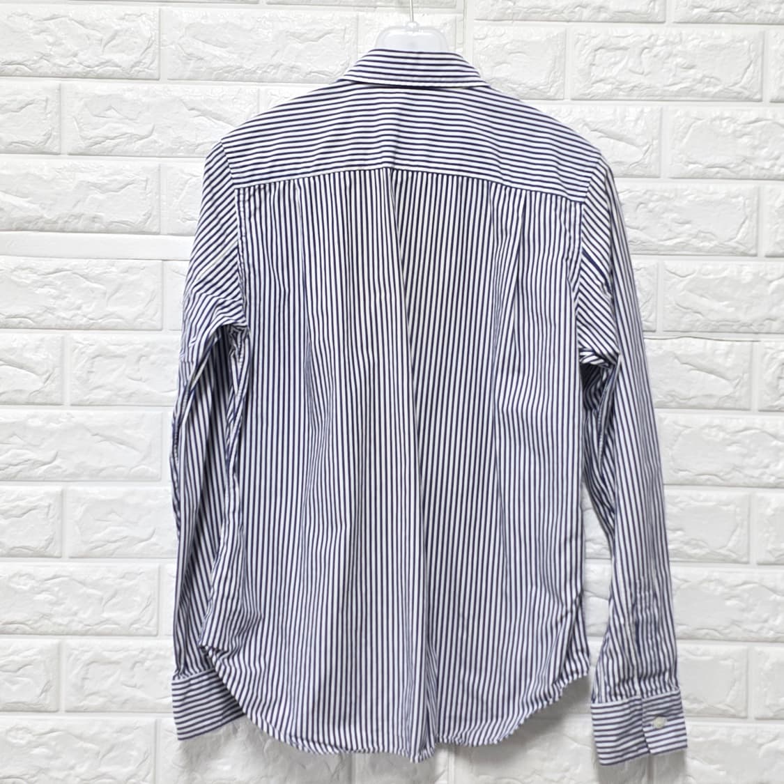 택포) 꼼데가르송 PLAY 스트라이프 셔츠 M 상품이미지4