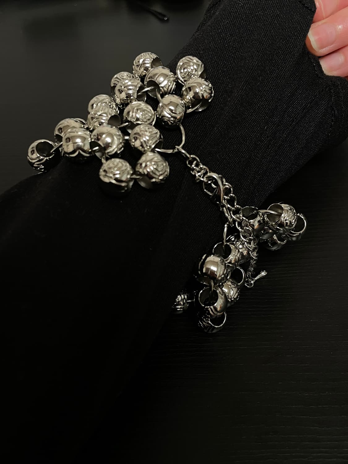 빈티지 페어리 실버 비즈 팔찌 상품이미지2