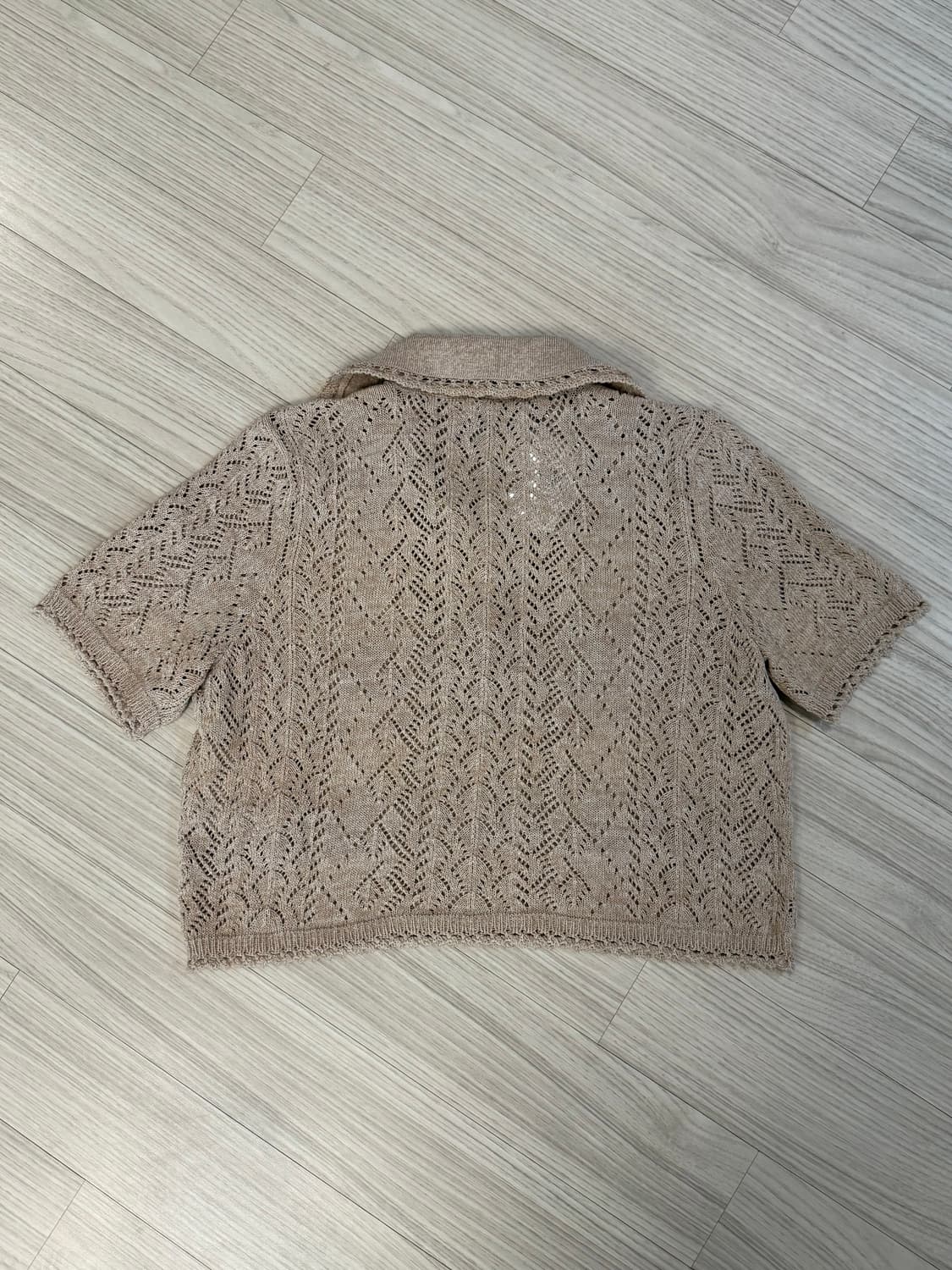  coach 코치 크롭 니트 폴로탑 새상품 상품이미지5