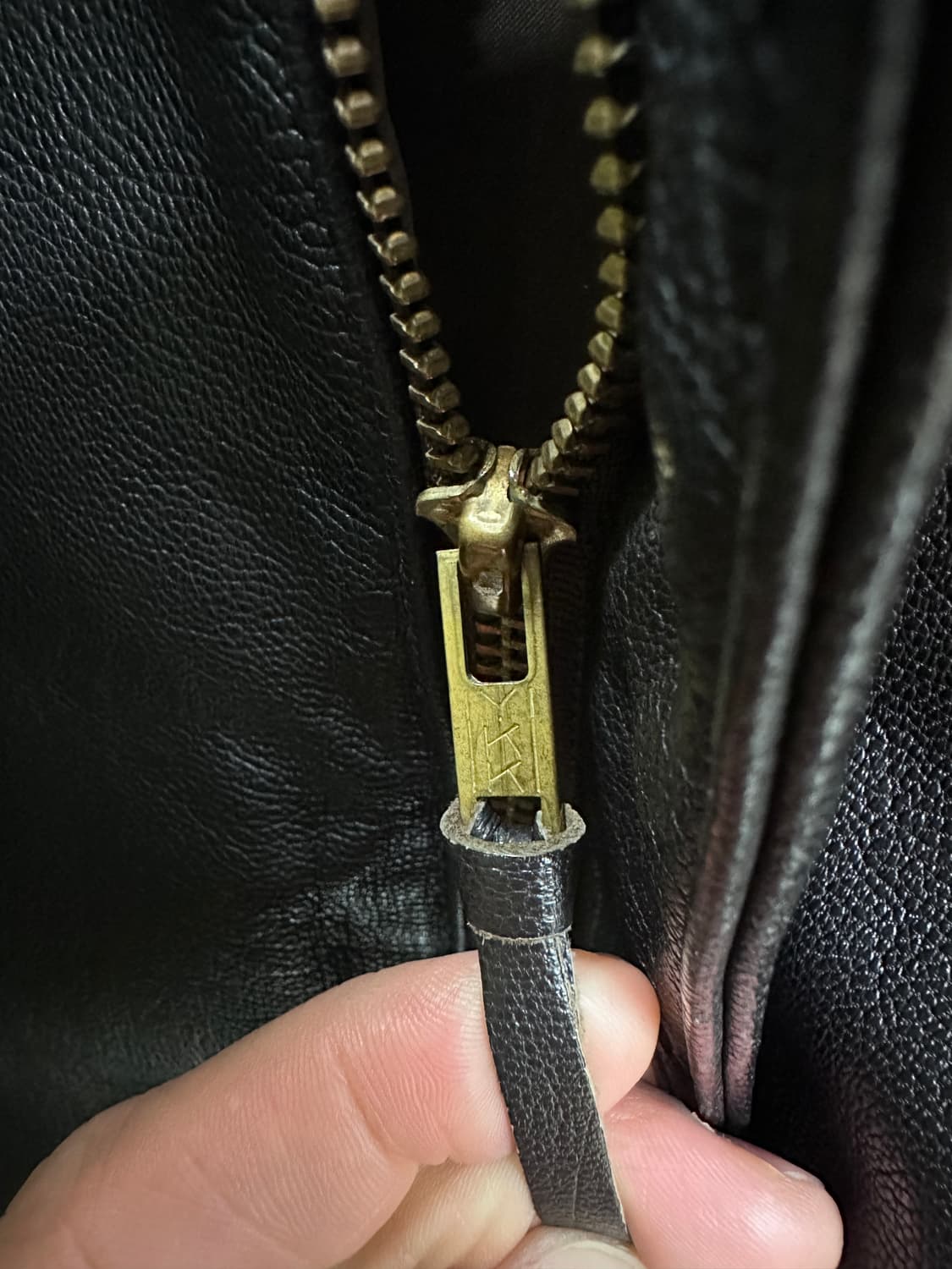 80s 엘엘빈 L.L.Bean 미국생산 A-2 고트스킨 가죽 자켓 42 상품이미지4