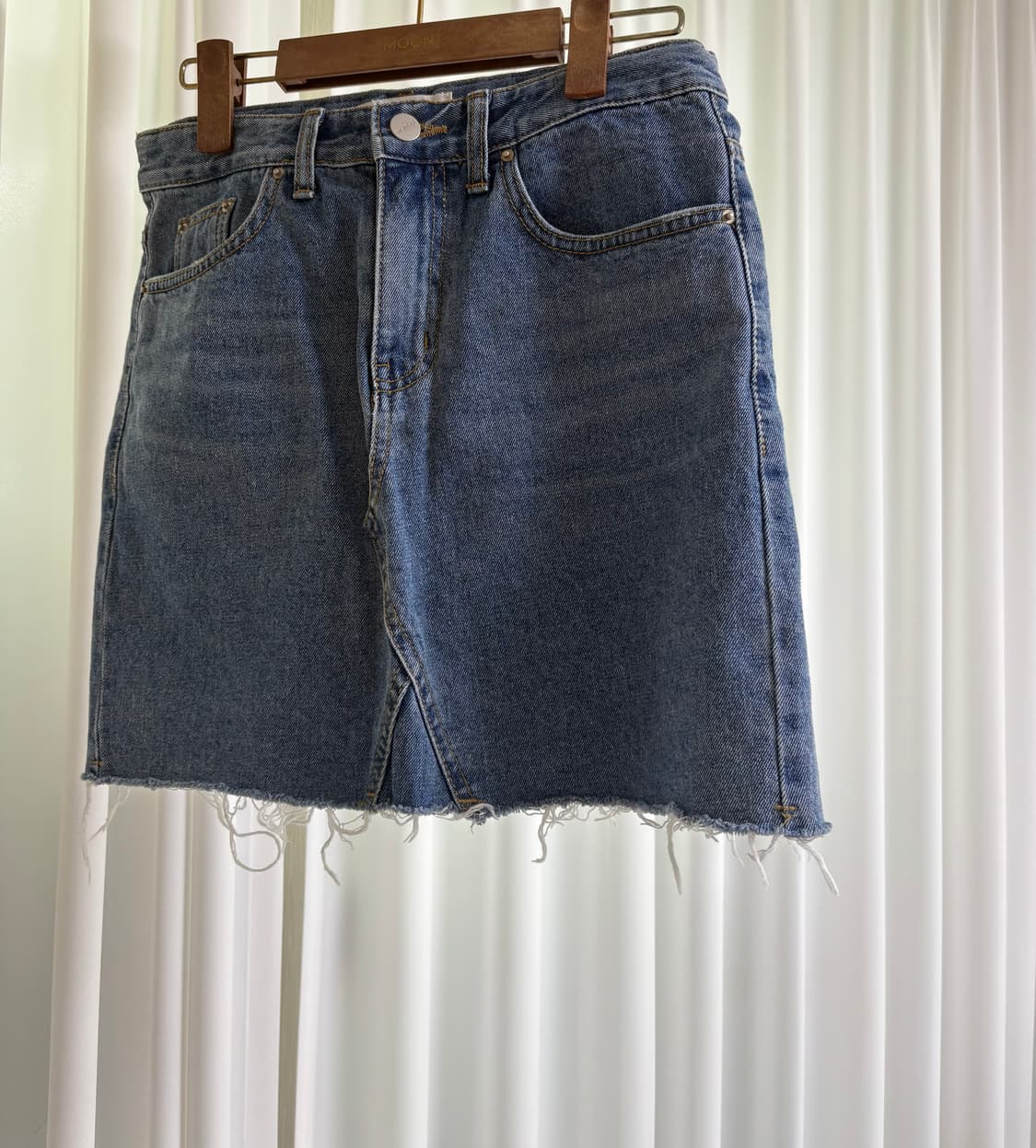 샵엠 데님스커트 상품이미지1