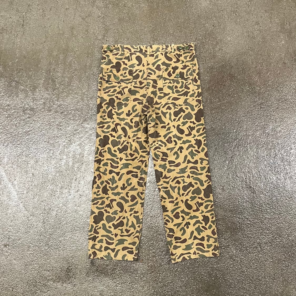 80s 빈티지 덕카모 팬츠 (36“) 상품이미지5