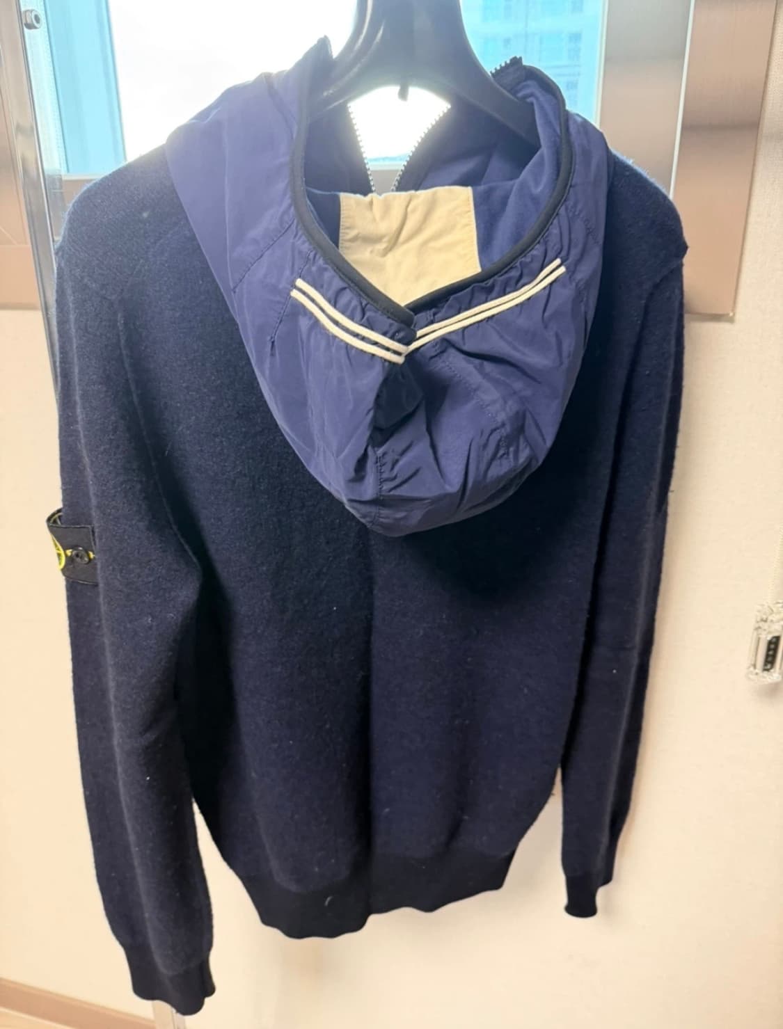 스톤아일랜드 울 하프집업 아노락 L 상품이미지2