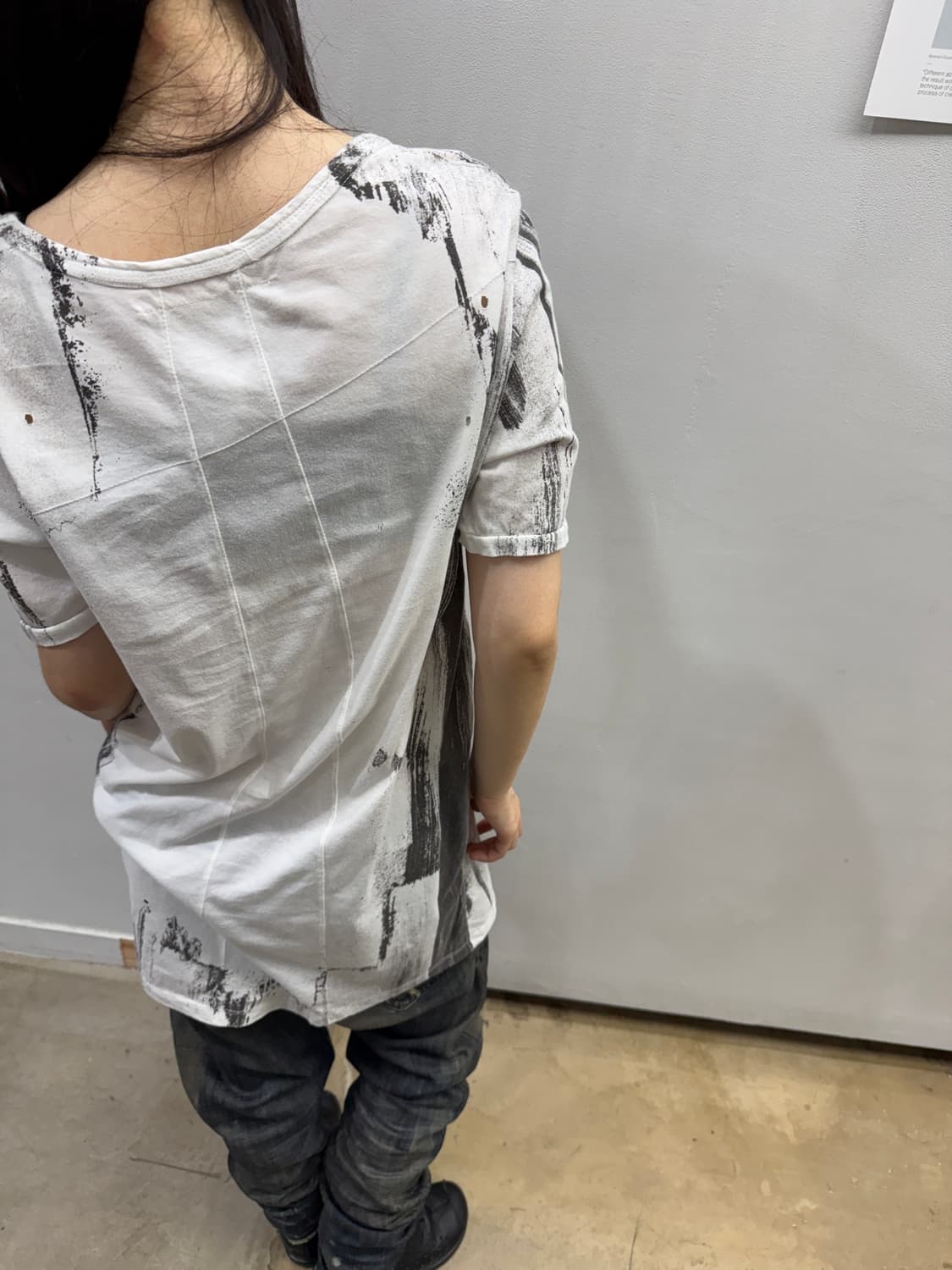 릴리전 그런지 실루엣 티셔츠 상품이미지4