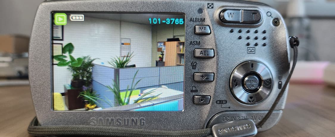삼성 캐녹스 V20 빈티지 레트로 디지털카메라 상품이미지6