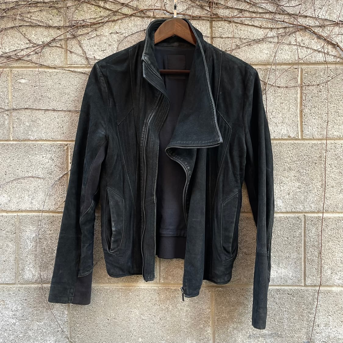 [95] Codes Combine 하이넥 GOAT leather 자켓 상품이미지3