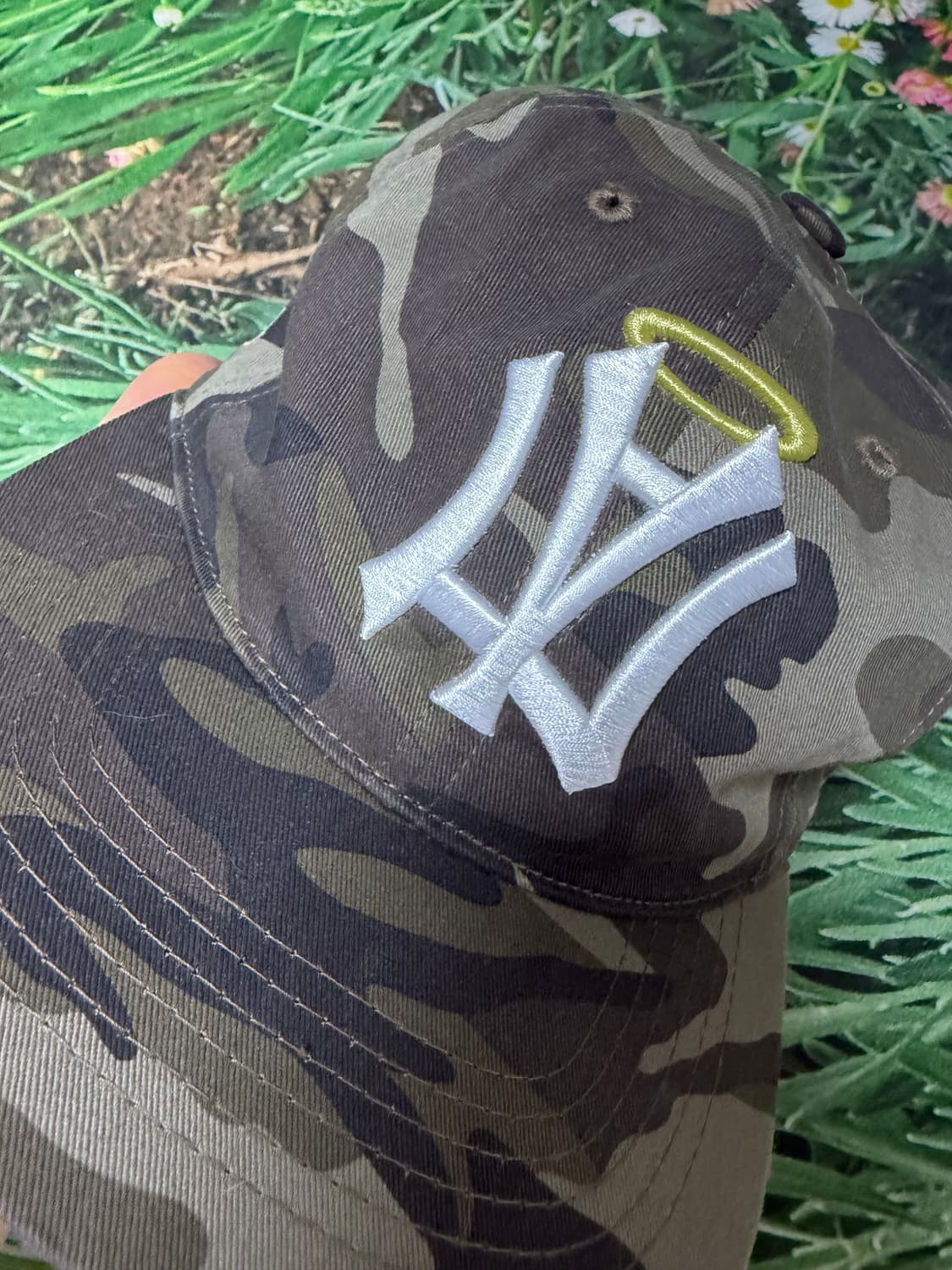 ARAE 심볼 윙 엔젤 캡 카모 상품이미지2