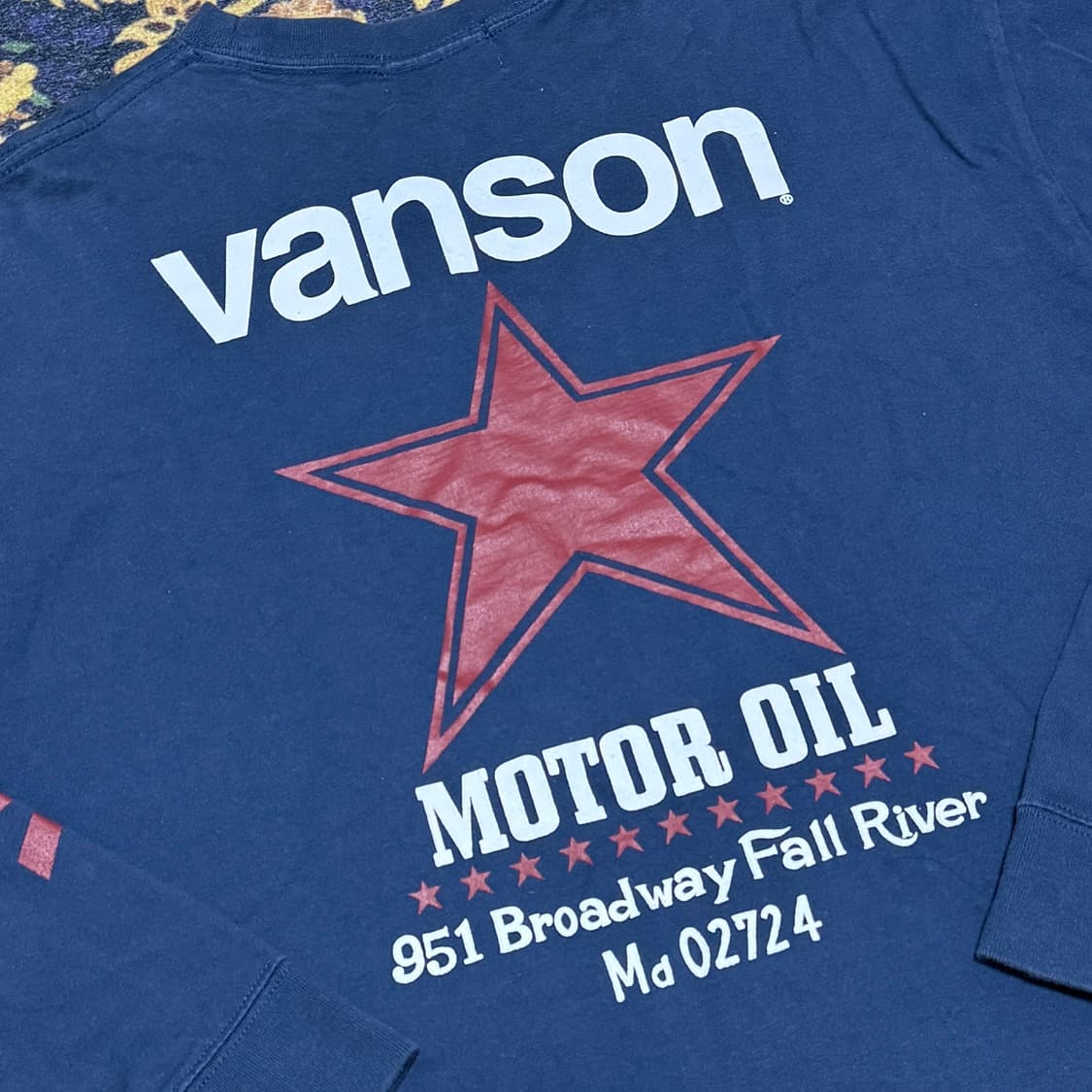 [재패니즈]Vanson 밴슨 반슨 스타 프린팅 롱슬리브 상품이미지5