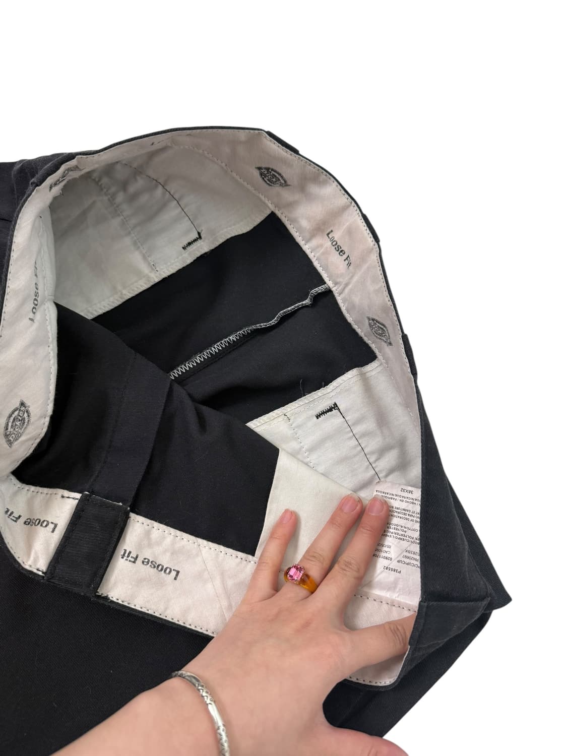 디키즈 루즈핏 블랙 팬츠 상품이미지7