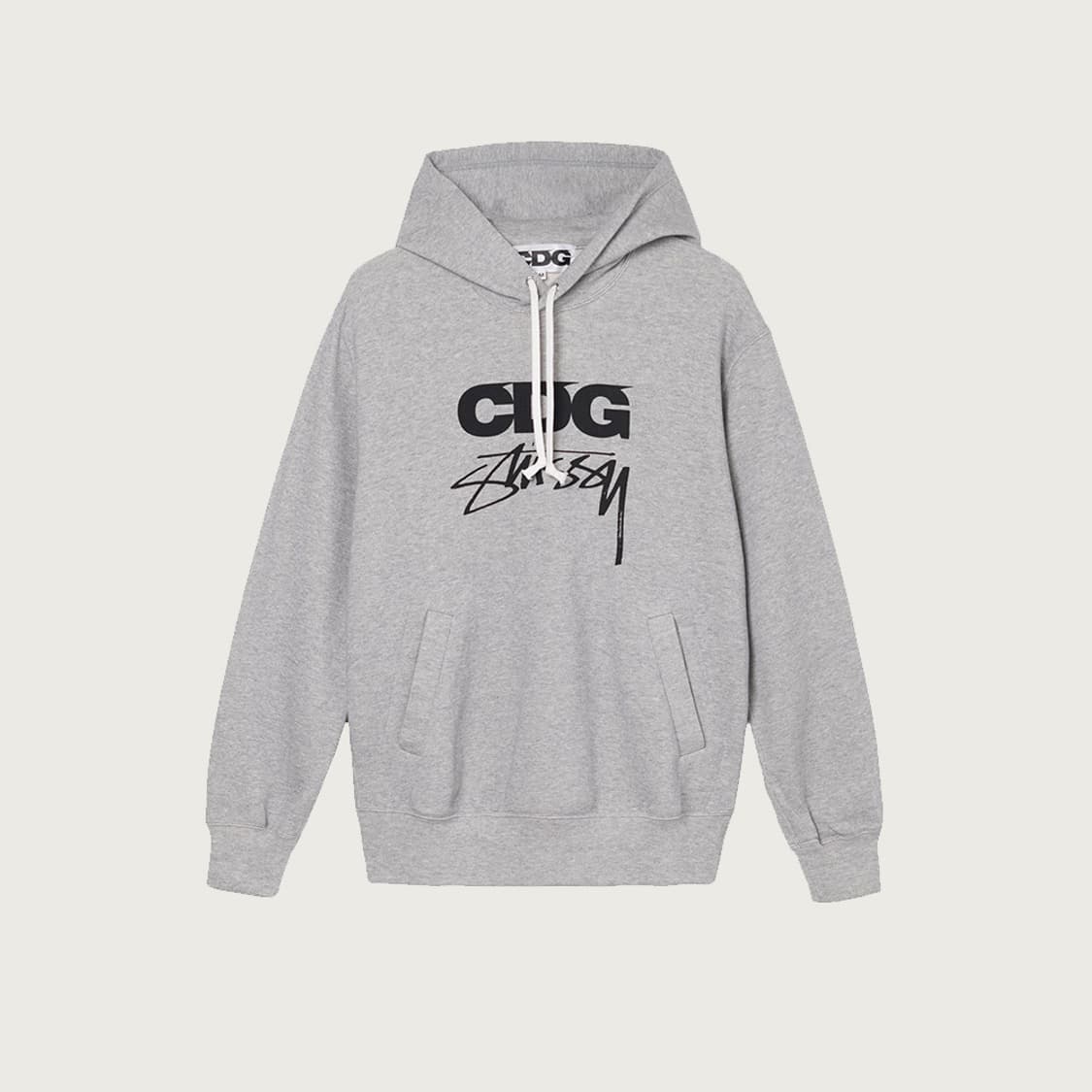 [L] 스투시 x CDG - 후드 그레이 상품이미지1