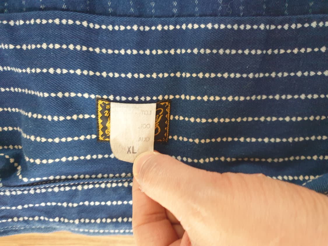 쿠쉬맨 와바시 워크셔츠 XL사이즈 상품이미지5