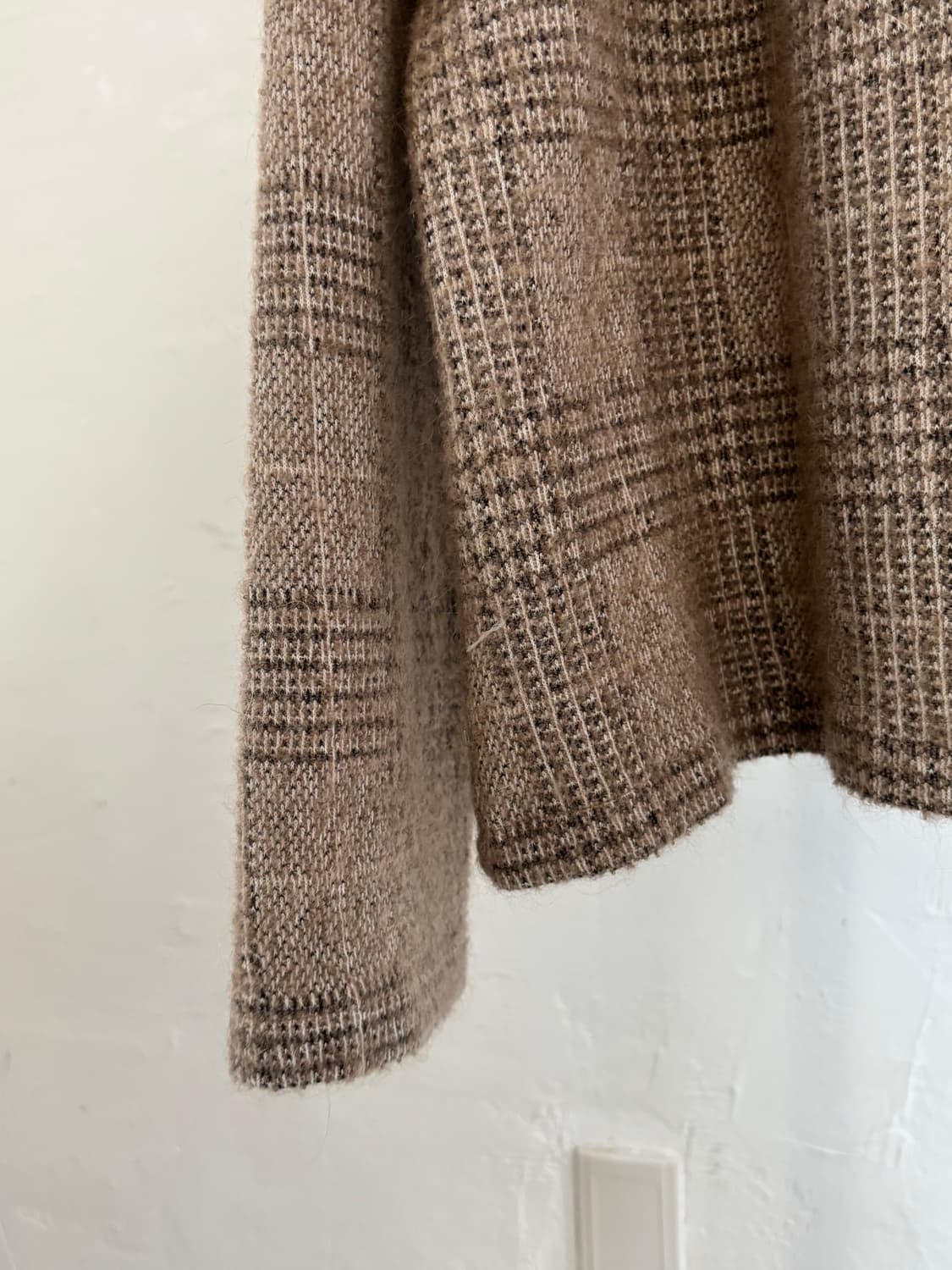 Our Legacy 아워레가시 슈렁큰 하운드 투스 체크 풀 집업  상품이미지8