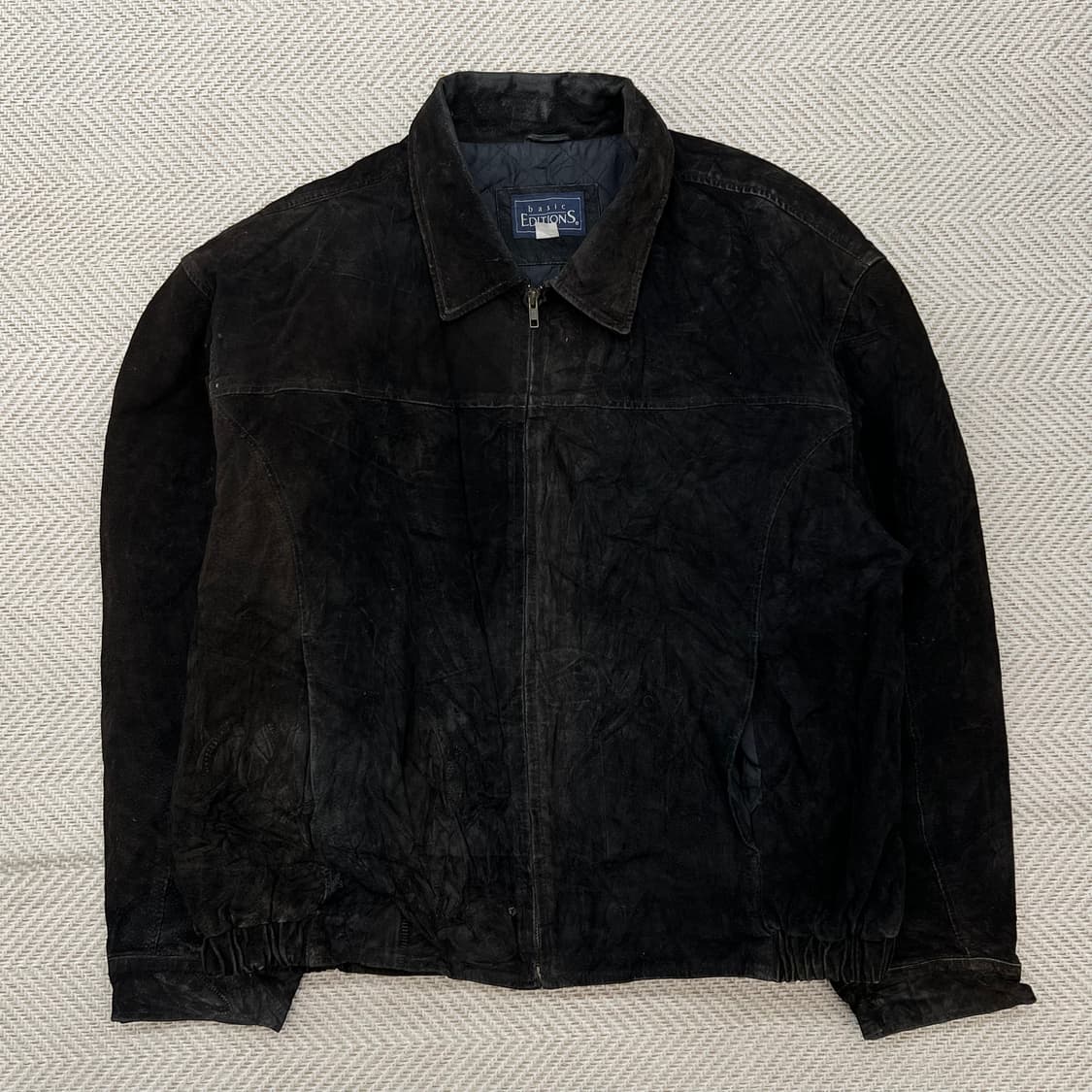 에디션 스웨이드 리얼레더 자켓 r2848 상품이미지1