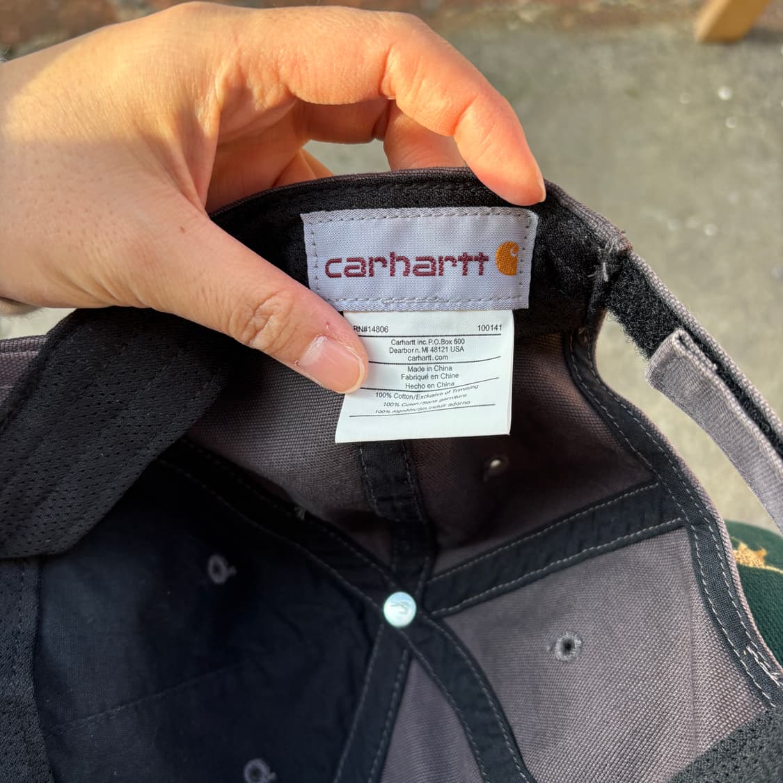 Carhartt 칼하트 볼캡 모자 상품이미지6