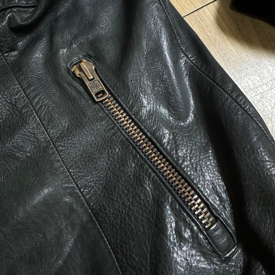 슈퍼드라이 리얼 가죽 자켓 XL 상품이미지4