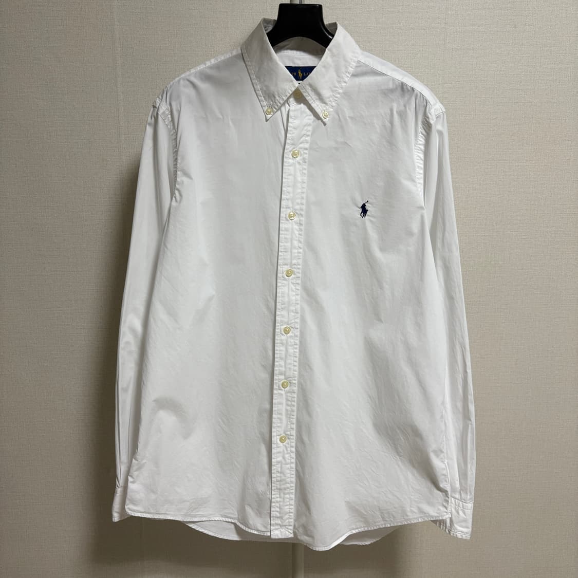 폴로 랄프로렌 스트레치 코튼 셔츠 / 화이트, M 상품이미지1