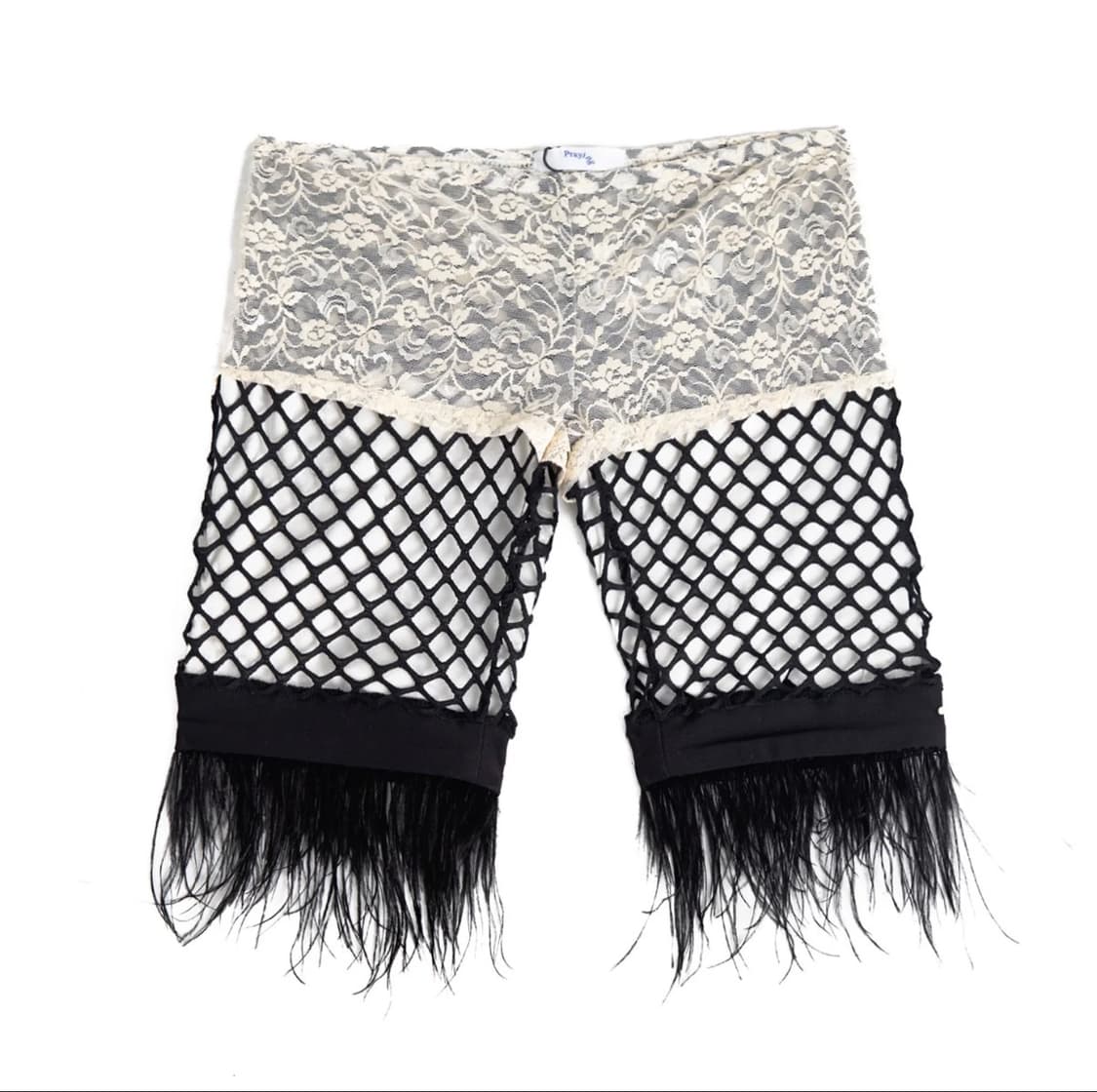 Layered Fishnet Shorts 상품이미지2