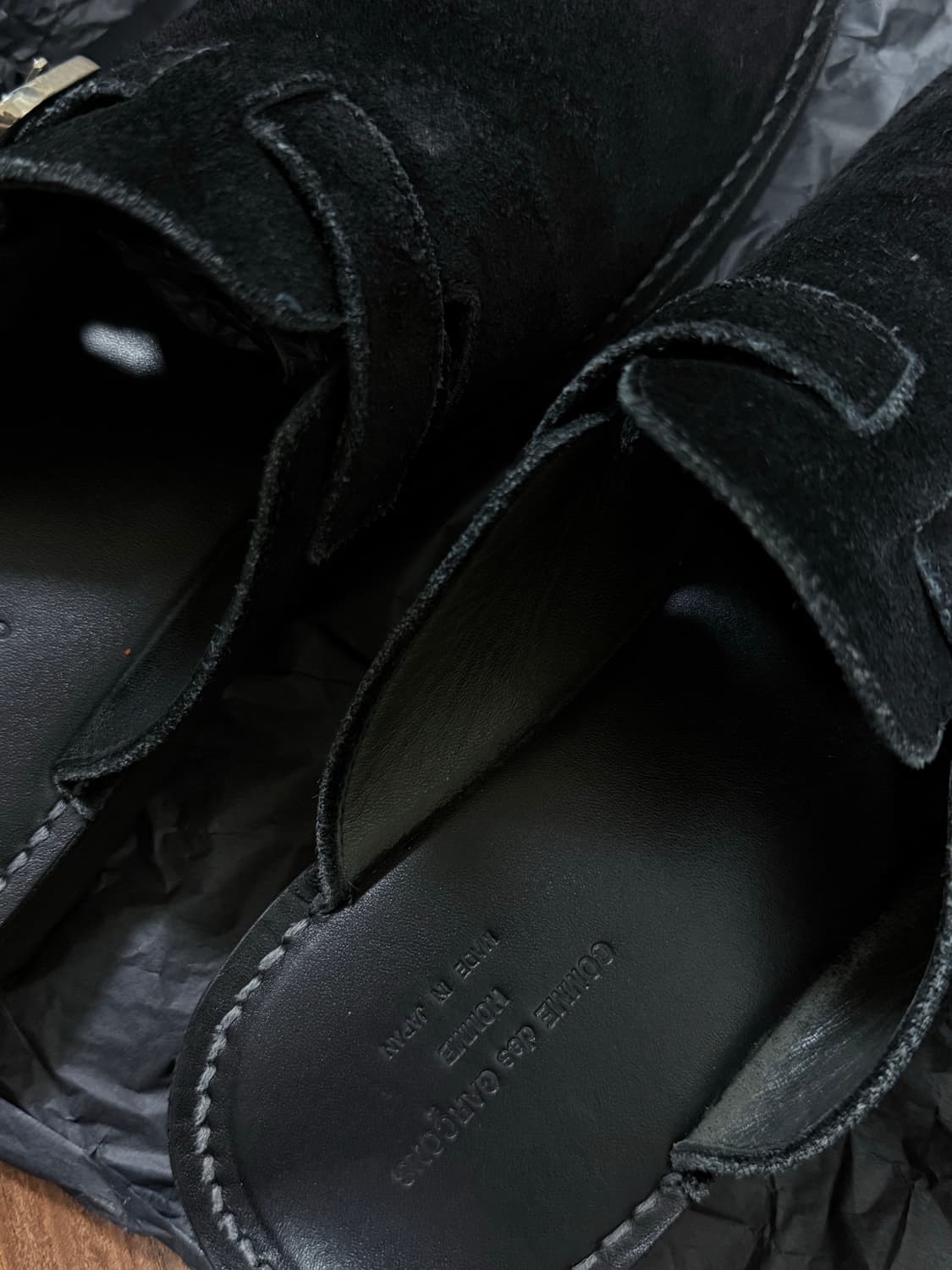 꼼데가르송 옴므 스웨이드 뮬 280 상품이미지2