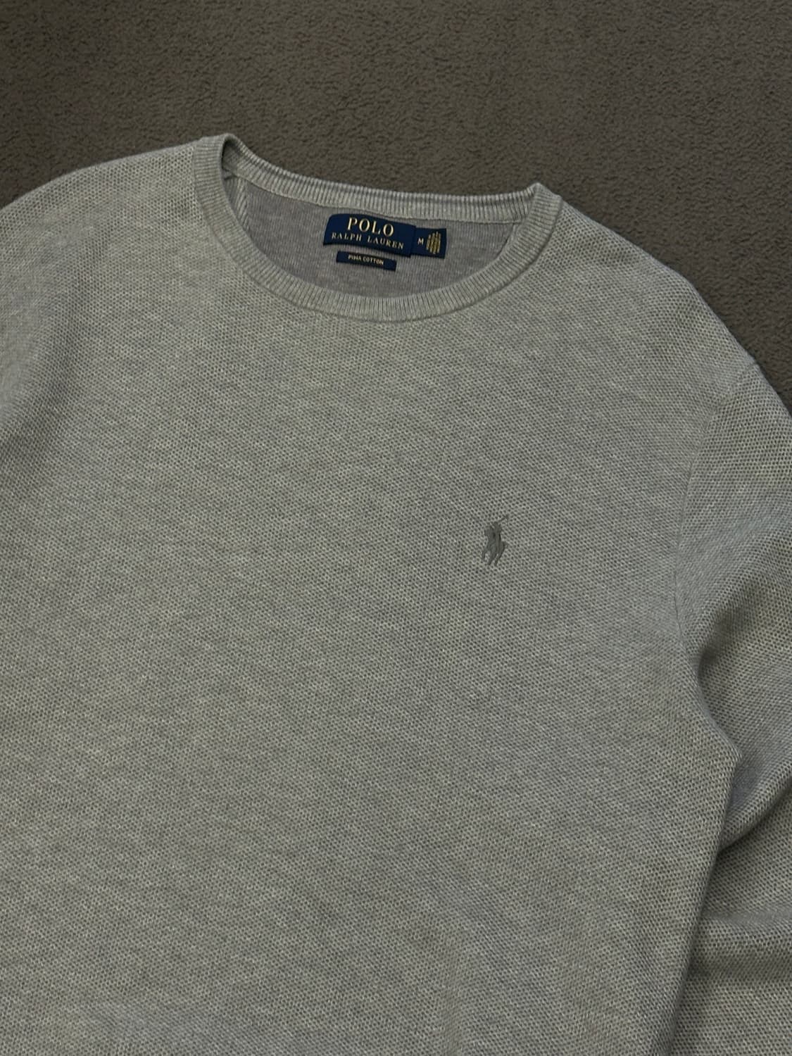 폴로 랄프로렌 피마코튼 니트 처분  상품이미지2