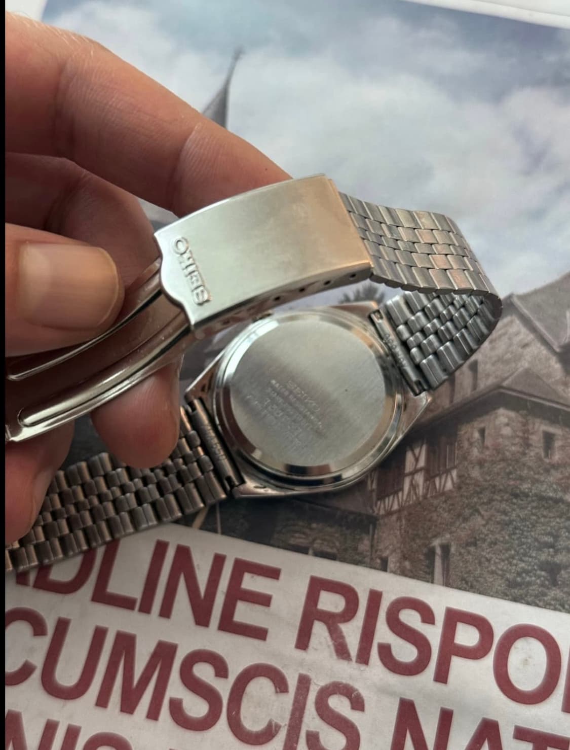 세이코 Seiko 쿼츠 Type 2 데이 데이트 상품이미지3