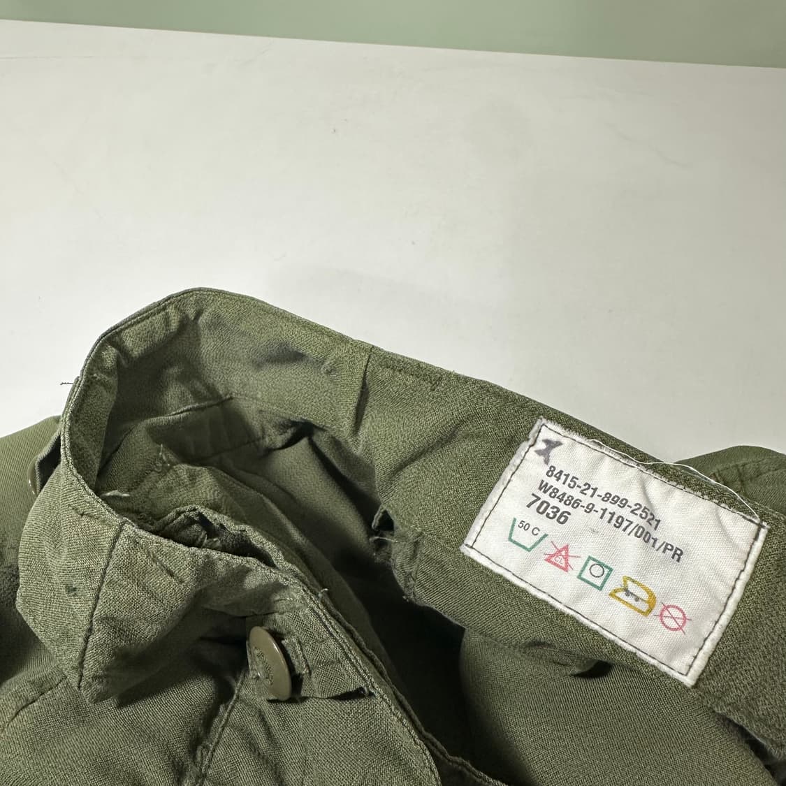 L US ARMY 카키 레귤러핏 코튼 유틸리티 밀리터리 카고팬츠 상품이미지5
