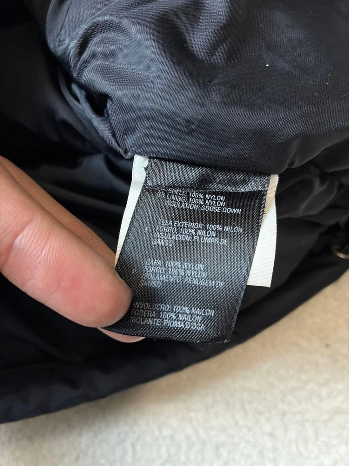 노스페이스 구스다운 크롭 눕시 패딩 조끼 PN7156 상품이미지9