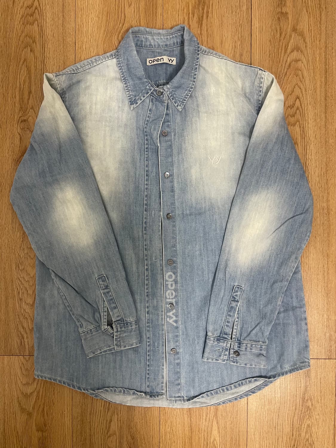 open yy 데님셔츠 상품이미지2