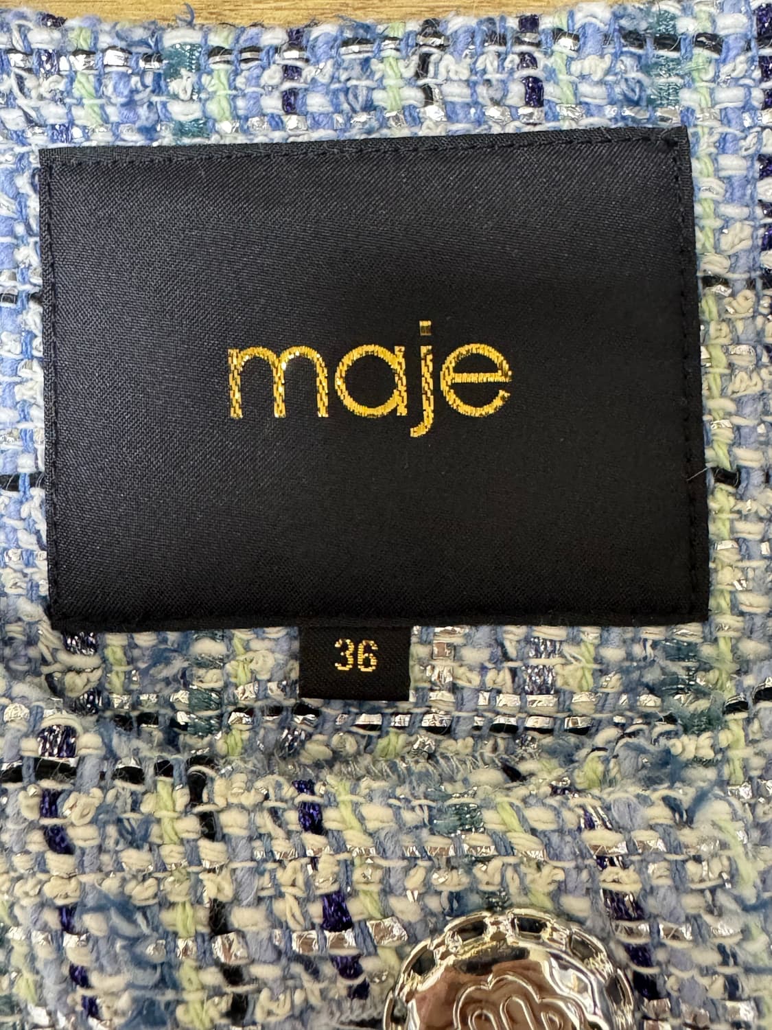 maje 마쥬 23s/s 트위드 자켓 36 상품이미지6
