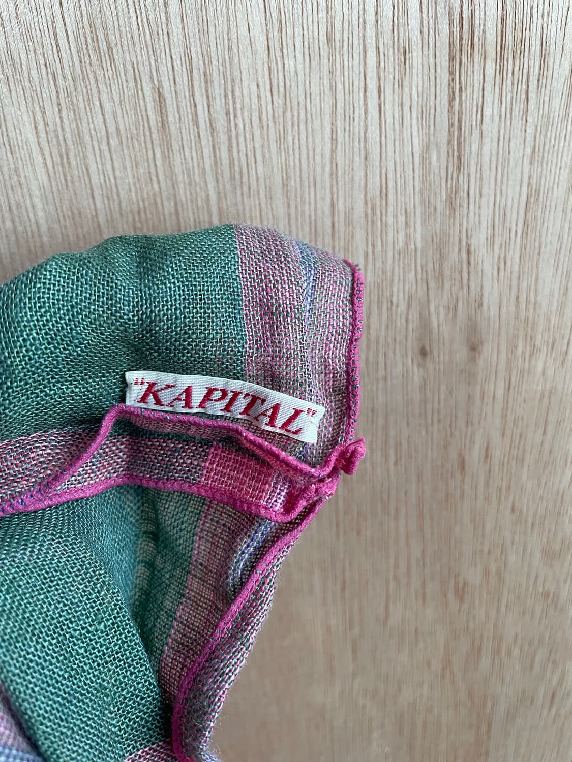 캐피탈 체크 스톨 상품이미지5