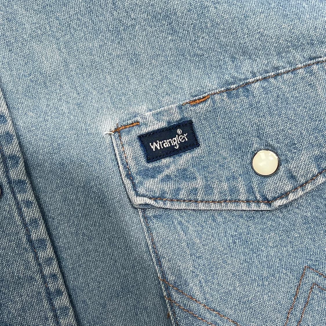 랭글러 워크 데님셔츠 s09113 상품이미지5