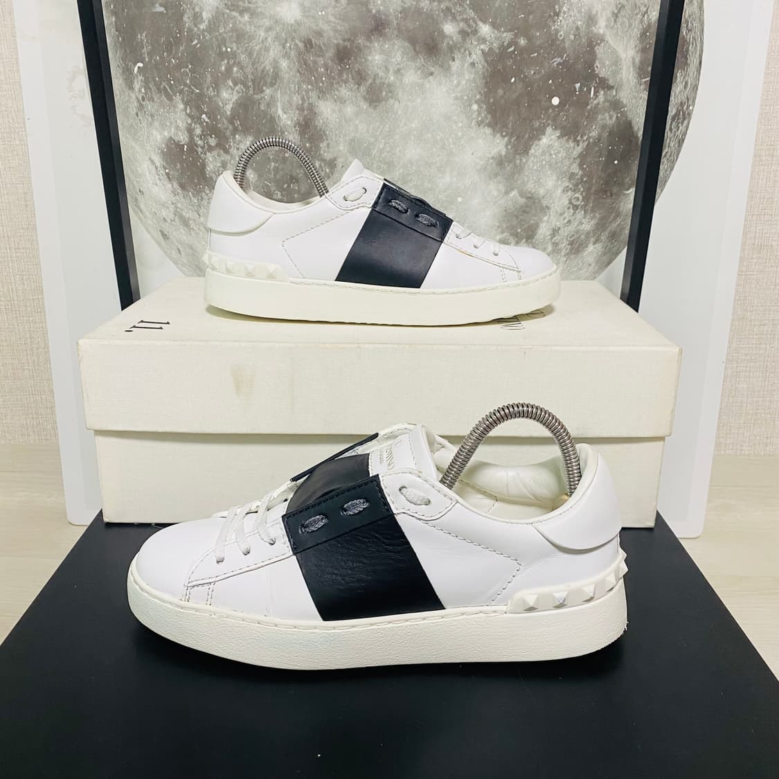  정품 36.5) 발렌티노 블랙 히든 스니커즈 235~ 상품이미지1