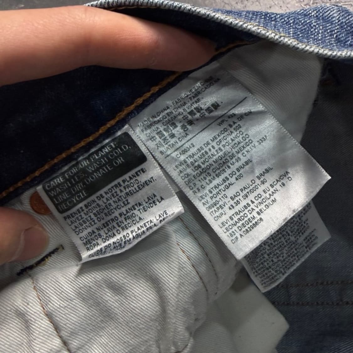 32 리바이스 513 청바지 상품이미지3