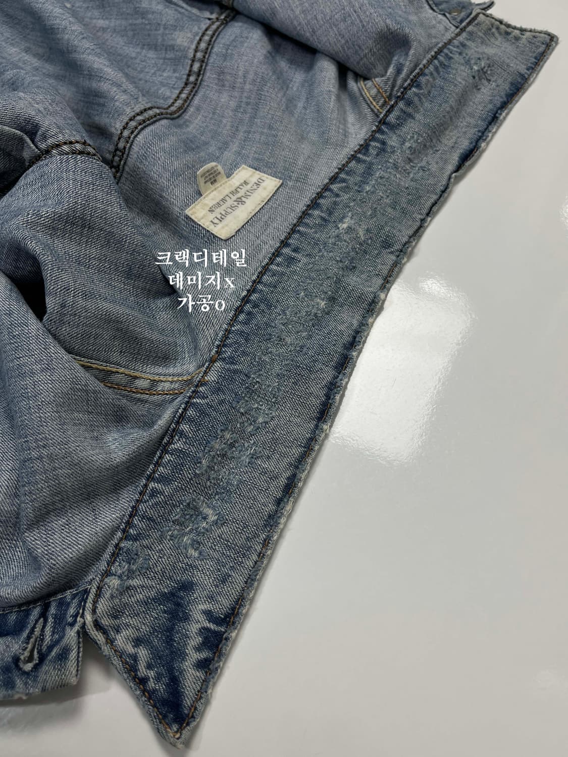 폴로 랄프로린 2type 신치백 데님 트러커 자켓 상품이미지9