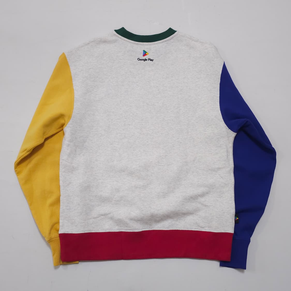 빔즈 x 구글플레이 컬러블록 맨투맨 상품이미지6