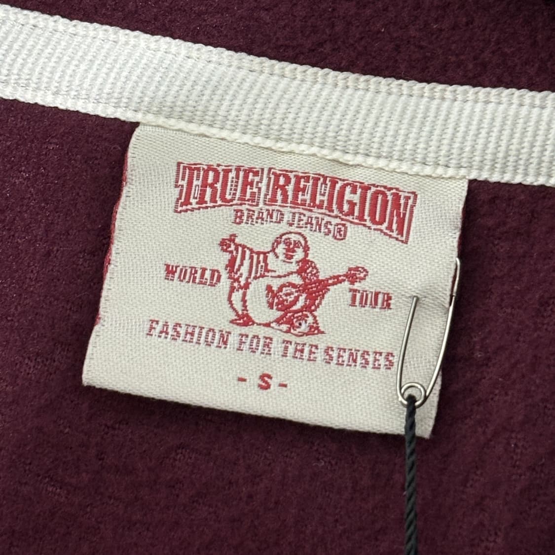 트루릴리젼 후리스 크롭 반집업 맨투맨 상품이미지3