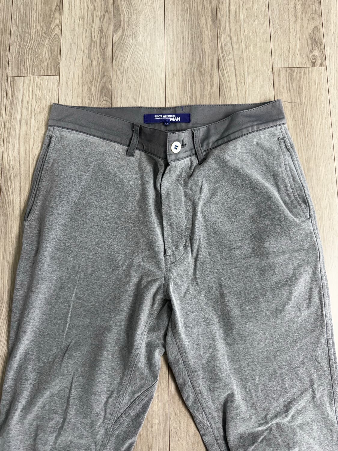 준야 와타나베 코튼 팬츠 그레이 상품이미지1