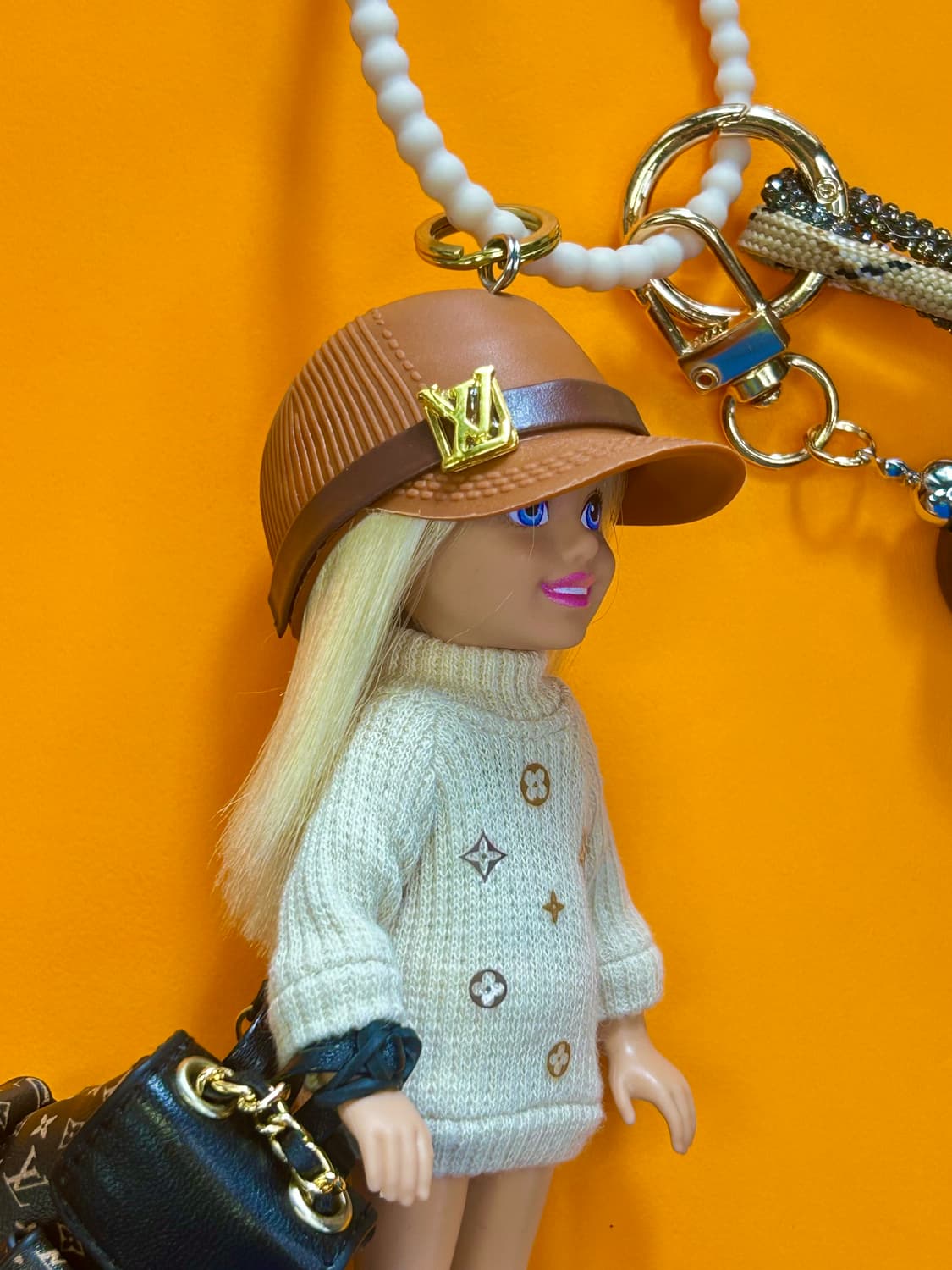 (15)바비키링 정품USA 마텔사 바비인형 커스텀키링 상품이미지3