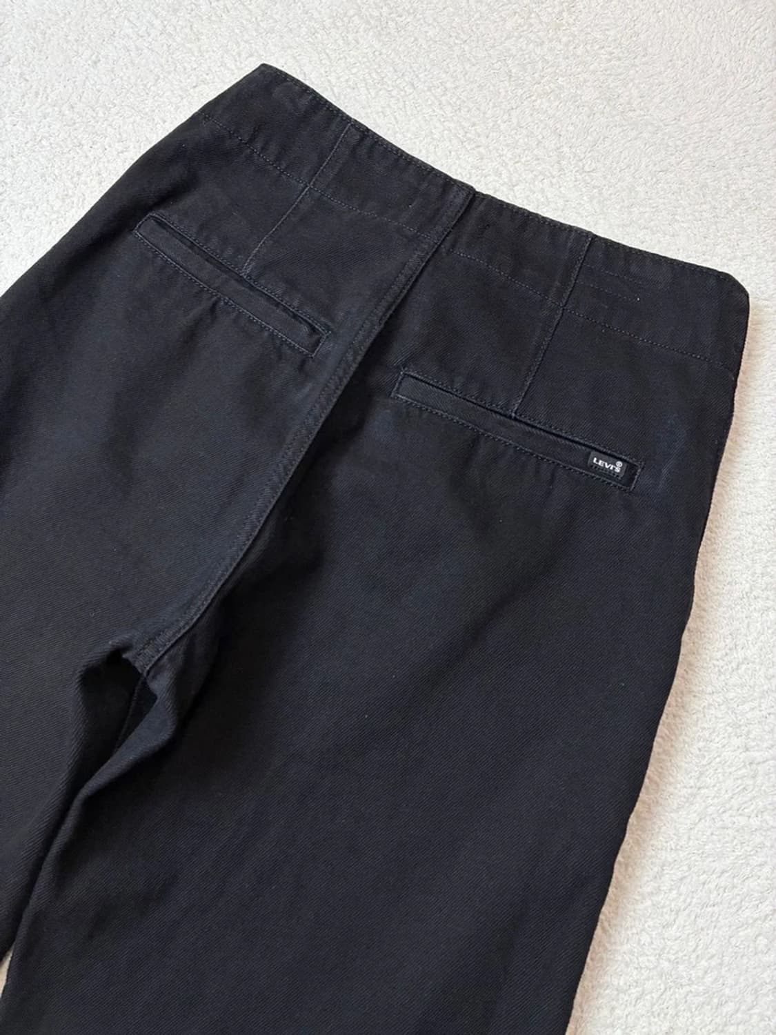 리바이스 립케이지 와이드 블랙 데님 팬츠 PN5978 상품이미지6