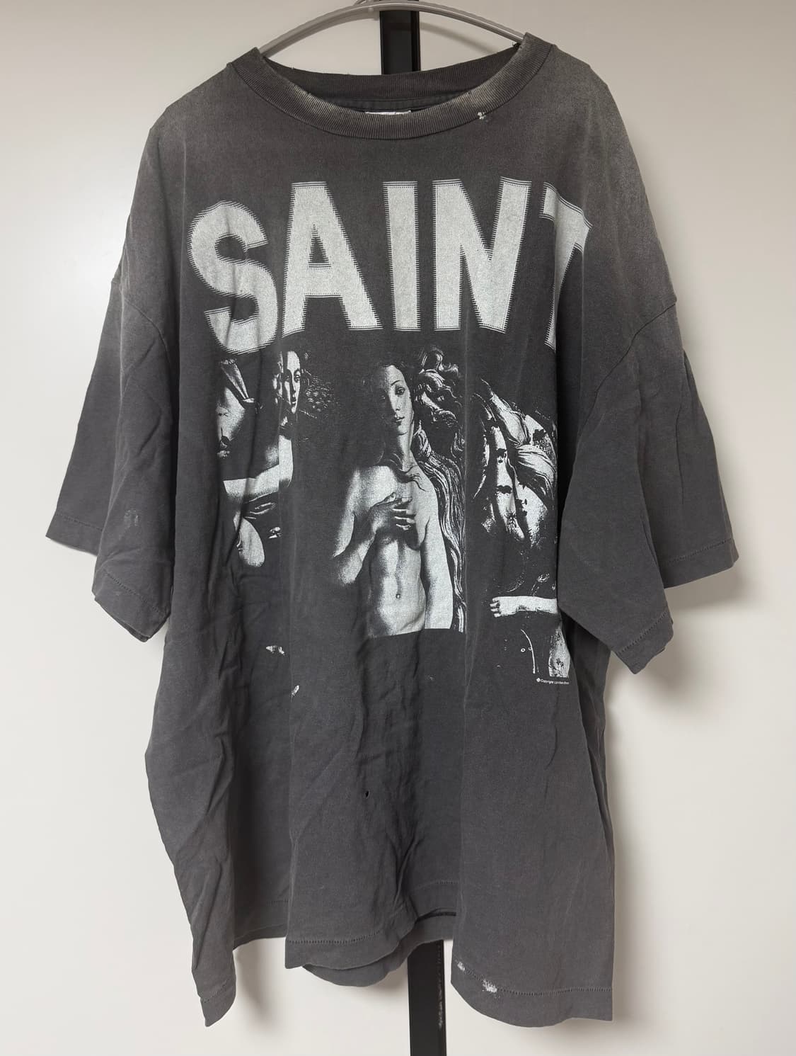 (정품) 세인트 미카엘 티셔츠 블랙 - 25AW / xxl 상품이미지2